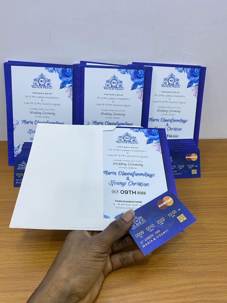 wedding invitation card printing in lagos nigeria